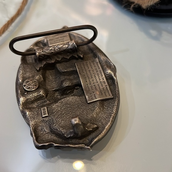 Square Dancing Belt Buckle 1985 Oregon - Picture 2 of 3